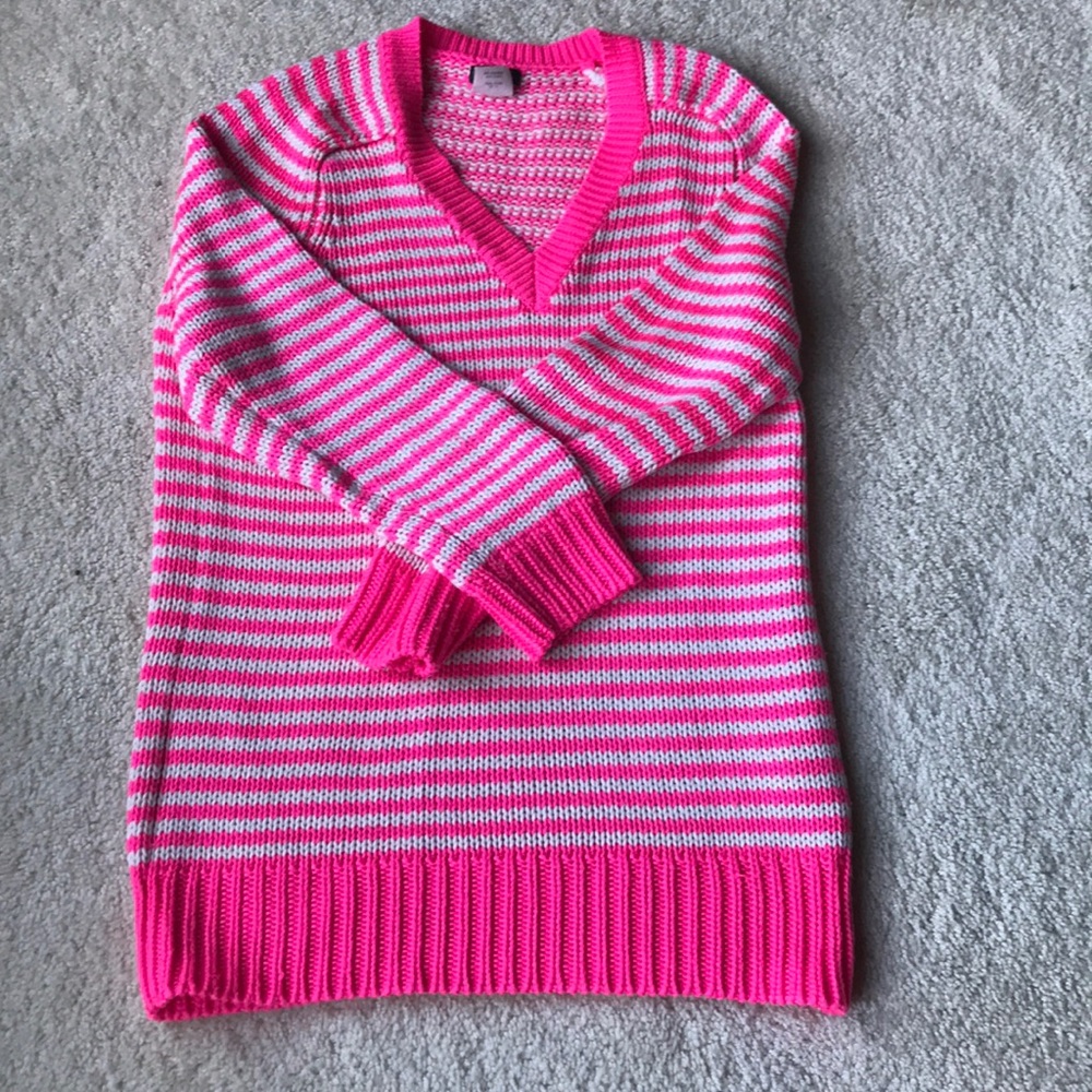 Jcrew Barbie striped sweater